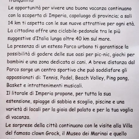 La Sosta Del Viandante Borgomaro
